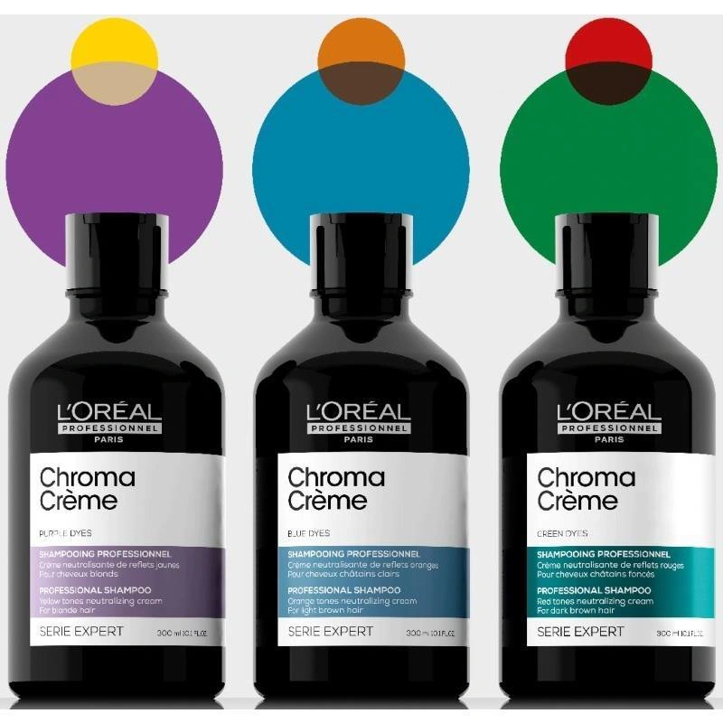 L'oreal Chroma Créme Purple Dyes Shampoo - 300ml képe 2